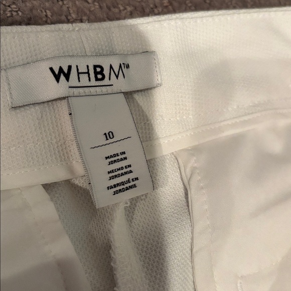White House Black Market Ivory Trousers - Picture 4 of 4